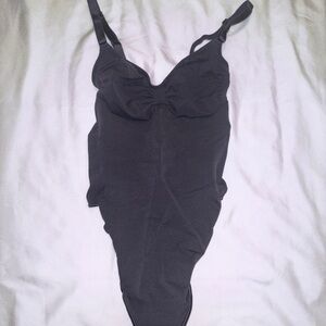 SKIMS Black Bodysuit